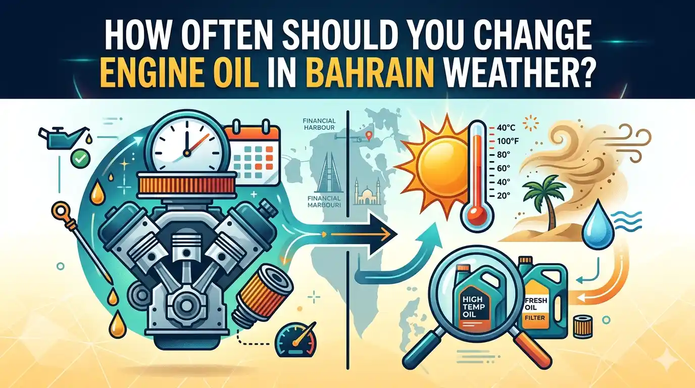 How Often Should You Change Engine Oil in Bahrain Weather